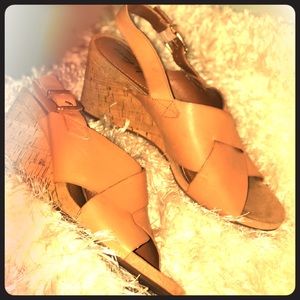 Easy spirit leather wedge
